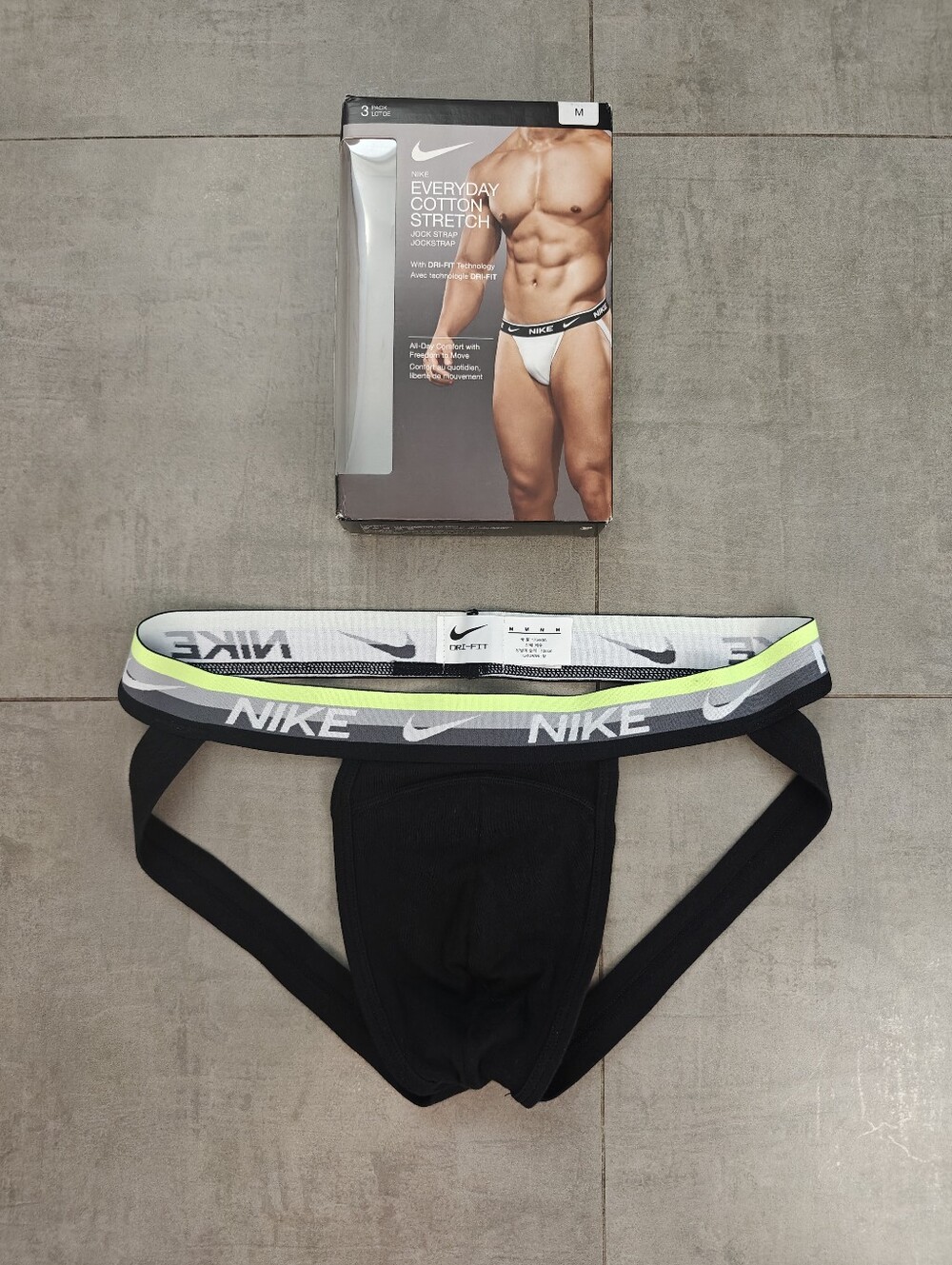 Nike Dry-Fit Essential Cotton Jockstrap M